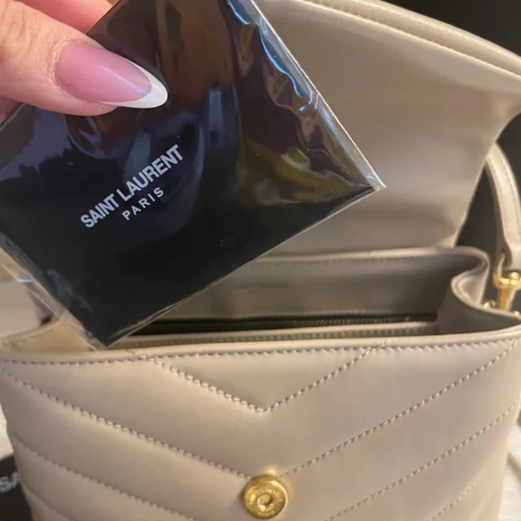 Yves Saint Laurent Beige Mini Bag - Picture 6 of 11